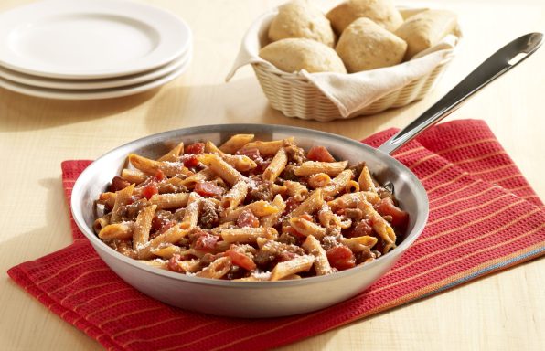 One-Skillet-Italian-Sausage-Pasta-scaled-596x384 Recipes