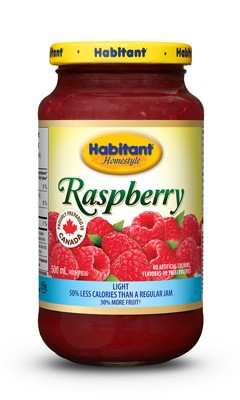 HABITANT® Raspberry Light Fruit Spread