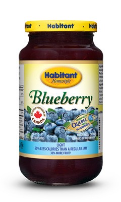 HABITANT Blueberry Light Fruit Spread
