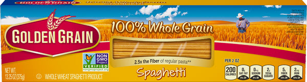 Golden-Grain-Whole-Grain 100% Whole Grain Spaghetti
