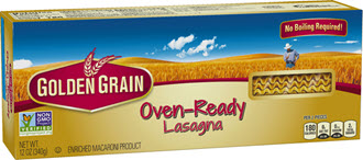 Oven-Ready-lasagna-330 100% Semolina