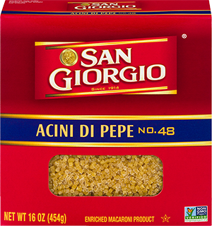 box of acini di pepe