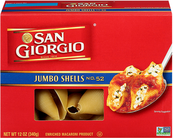 box of jumbo shells