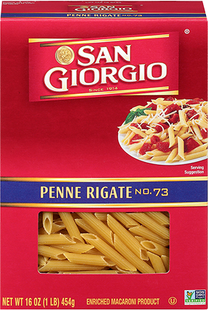 box of penne rigate