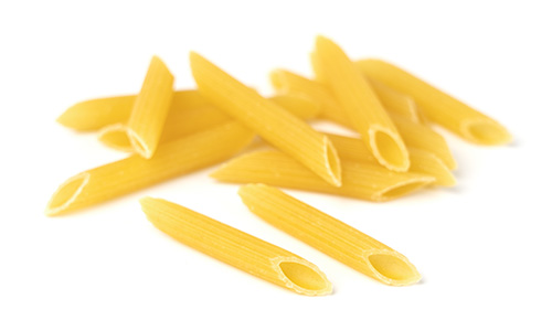 pile of penne rigate